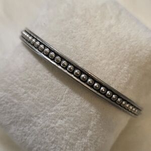 Napier Silver Beaded Bracelet